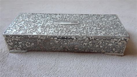 metal jewelry boxes|jewelry box for silver storage.